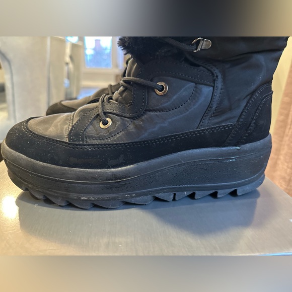 Pajar Lined Winter Water Repellent Tie Up Boots - Picture 3 of 7